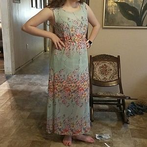 Mint green Sun Dress